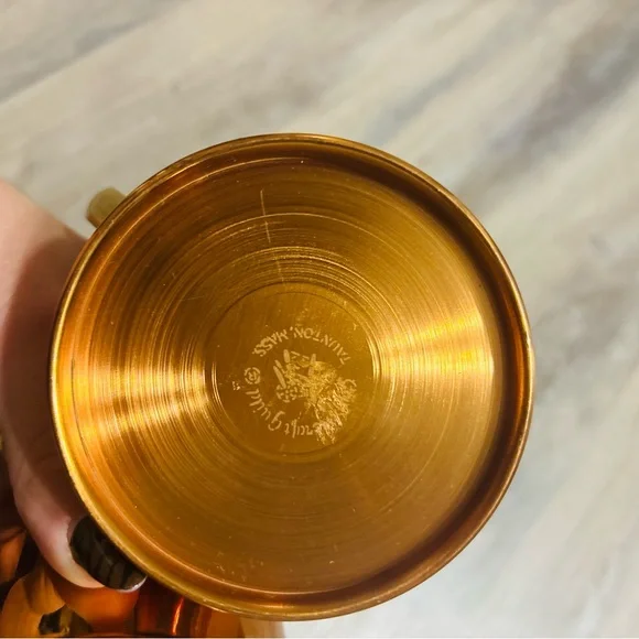 Coppercraft guild sugar bowl & creamer - Picture 3 of 4